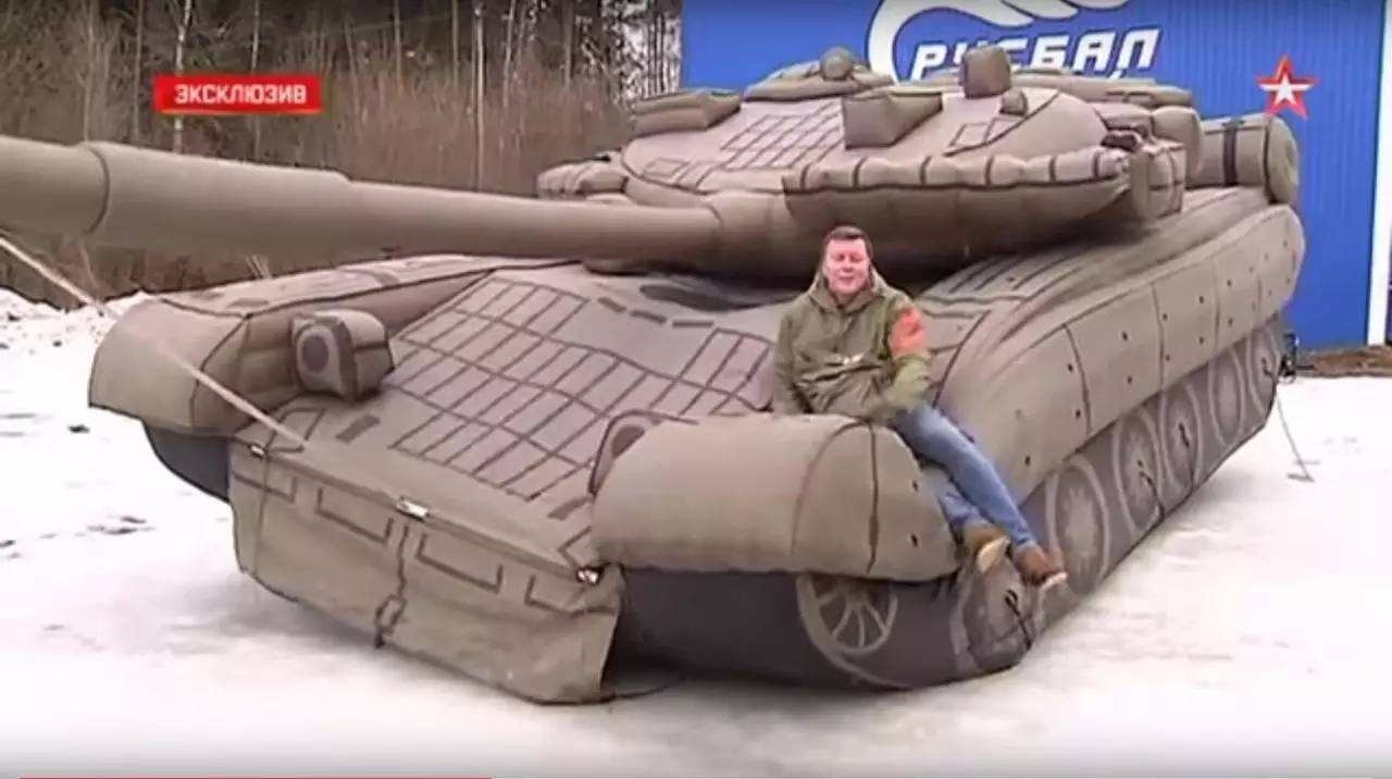 新疆充气坦克